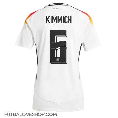 Dres Nemecko Joshua Kimmich #6 Domáci pre Ženy ME 2024 Krátky Rukáv